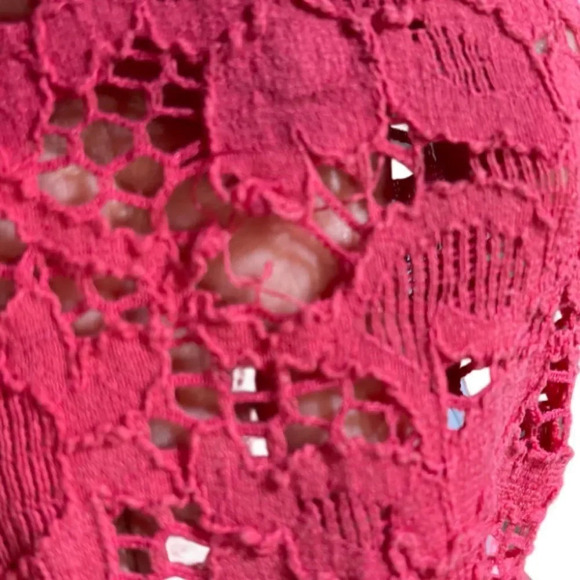 Preloved Free People Magenta swing dress XS slight flaws - Picture 6 of 9